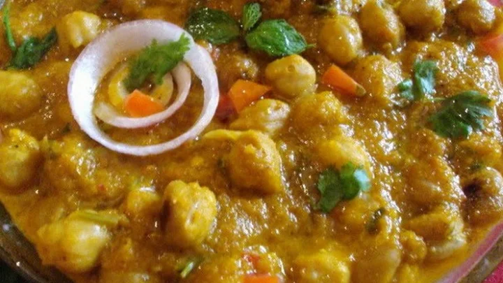 கொண்டைக்கடலை குருமா