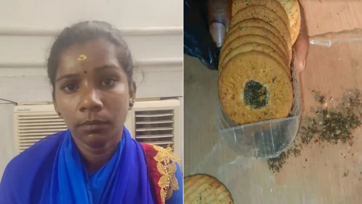 பிஸ்கட்டுக்குள் கஞ்சா… சிறையில் இருக்கும் உறவினருக்கு நூதனமாக எடுத்துச் சென்ற பெண்!