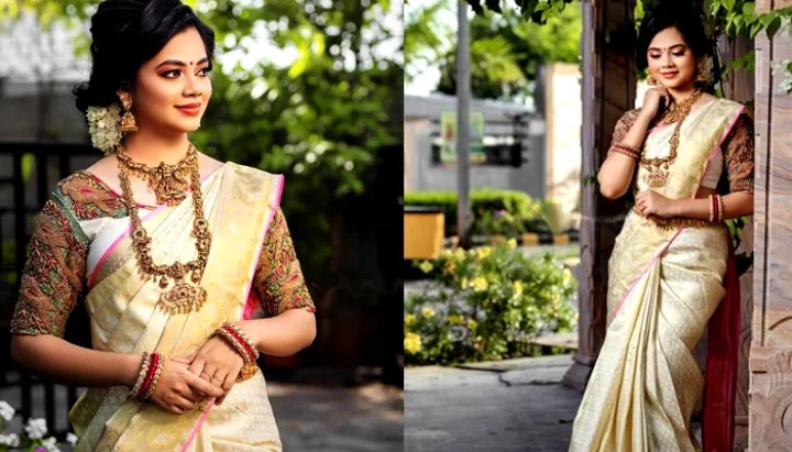 பிக்பாஸ் அனிதா சம்பத் ட்ரடிஷ்னல் கலெக்ஷன்ஸ்!