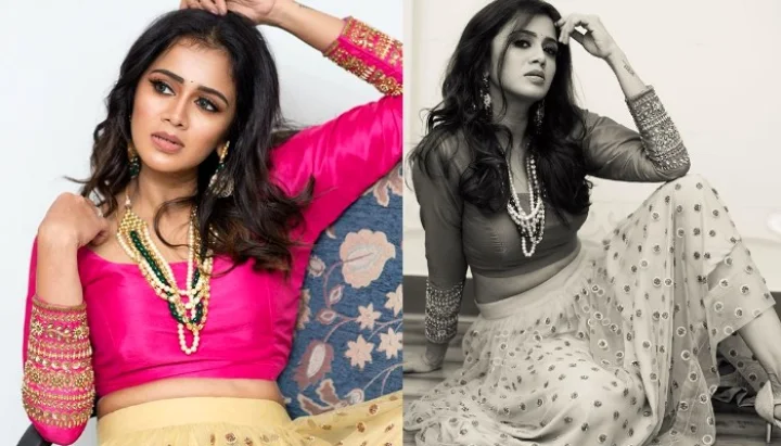 தொகுப்பாளினி அஞ்சனாவின் கலக்கல் போட்டோஸ்!