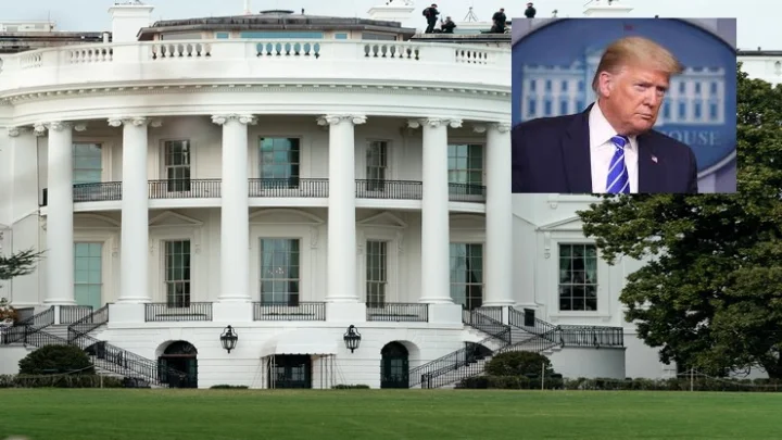 வெள்ளை மாளிகையிலிருந்து வெளியேறினார் டிரம்ப் !!