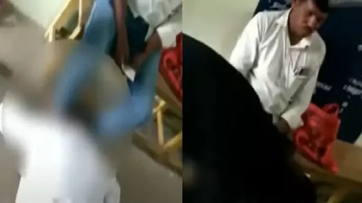 கிராம நிர்வாக அலுவலகத்தில் சாதி வெறி… அரசு ஊழியரை காலில் விழவைத்த வீடியோ!