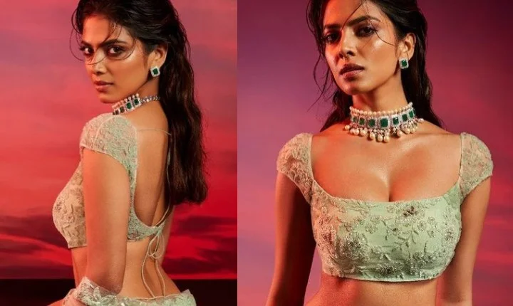 இவங்களுக்கு என்ன ஆச்சு? மாளவிகா மோகனனின்  திணறவைக்கும் கவர்ச்சி!