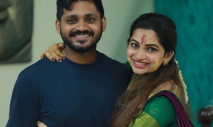 நக்ஷத்திராவின் நலங்கு ஃபங்க்ஷன் புகைப்படங்கள் - களைகட்டும் ப்ரீ வெட்டிங்!