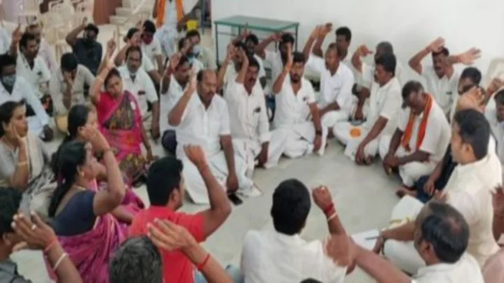 பாஜக வினர் கைது 