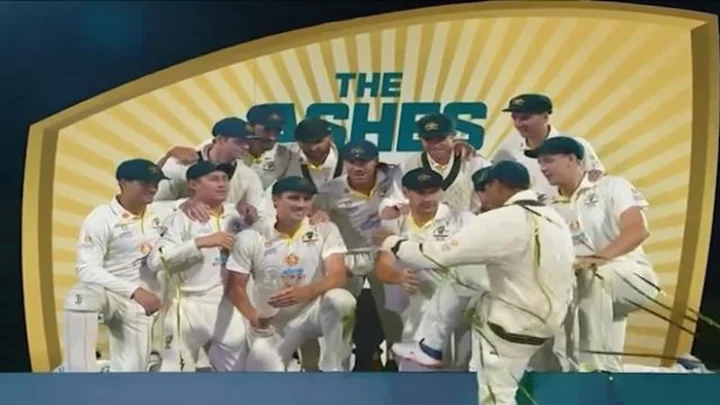 உஸ்மான் கவாஜாவுக்காக ஹாம்ப்பய்ன் கொண்டாட்டத்தை நிறுத்திய பேட் கம்மின்ஸ்!