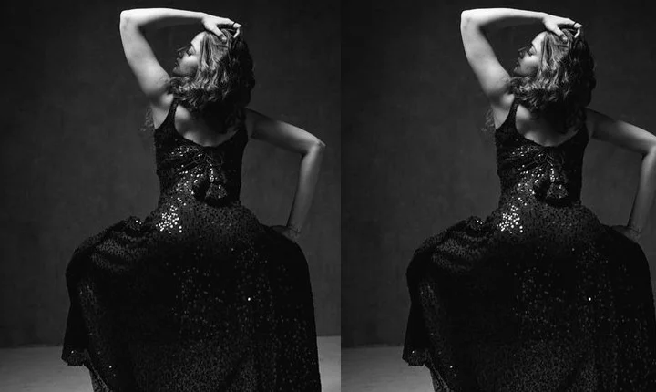 இருட்டு அறையில் ஜொலிக்கும் ஐஸ்வர்யா தத்தா - ஸ்டன்னிங் போட்டோஸ்!