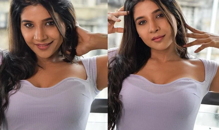 முன்னும் பின்னும் தூக்கலா காட்டிய சாக்ஷி அகர்வால் - கவர்ச்சி போட்டோஸ்!