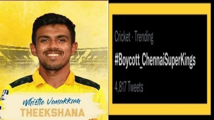 சி எஸ் கே வில் இலங்கை வீரர்… கடுப்பான ரசிகர்கள் டிவிட்டரில் ஹேஷ்டேக்!