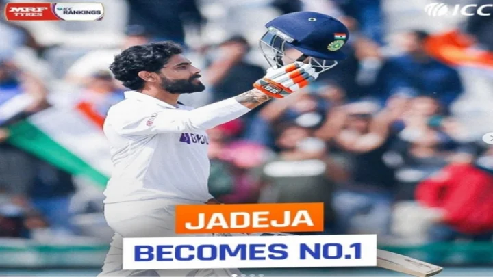 ஒரே போட்டியில் ஐசிசி தரவரிசையில் உச்சம் தொட்ட ஜடேஜா!