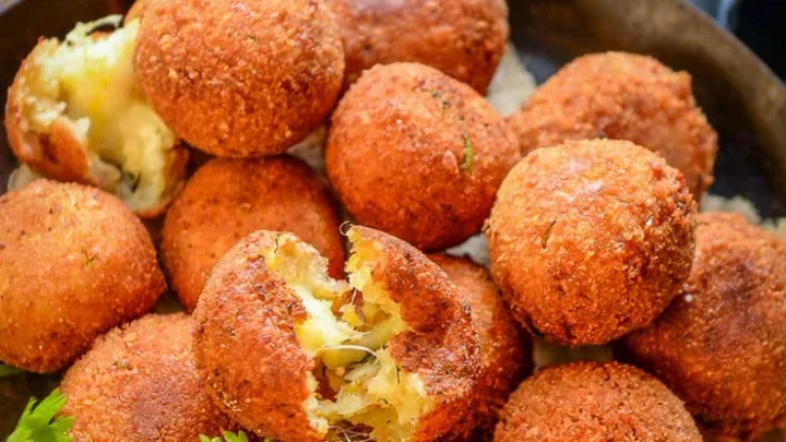 sooji Potato cheese balls