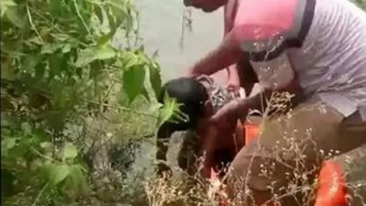 boy's body floated