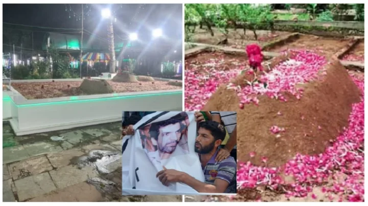 Terrorist Yakub Memon’s grave