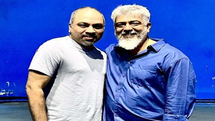 துணிவு படத்தின் ஷூட்டிங் ஸ்பாட்டில் பிரபல நடன இயக்குனர்… வைரல் ஆகும் புகைப்படம்!