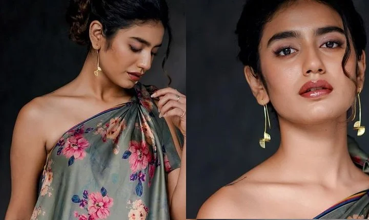 ஒன் சைடு ஸ்லீவ்லெஸ் உடையில் பிரியா வாரியார் - ரீசன்ட் கிளிக்ஸ்!