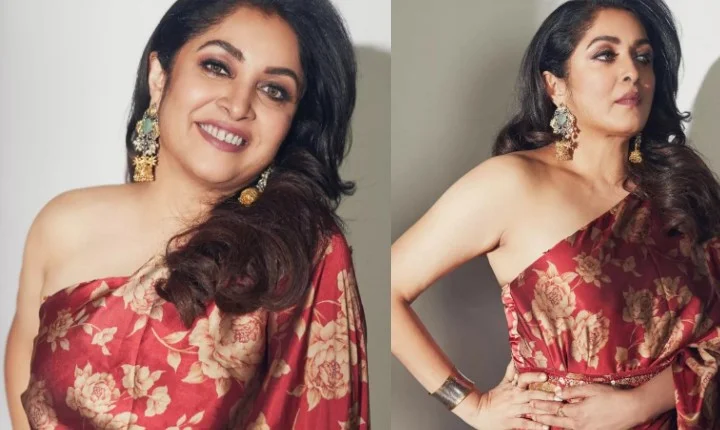 வயசாகியும் வாலிபம் குறையாத அழகி - வியக்கவைக்கும் 52 வயது ரம்யா கிருஷ்ணன்!