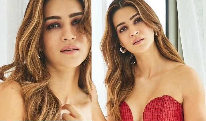 நடுவுல கொஞ்சம் இடைவெளி விட்டு இஷ்டம் போல் கிளாமர் காட்டும் கிருத்தி சனோன்!