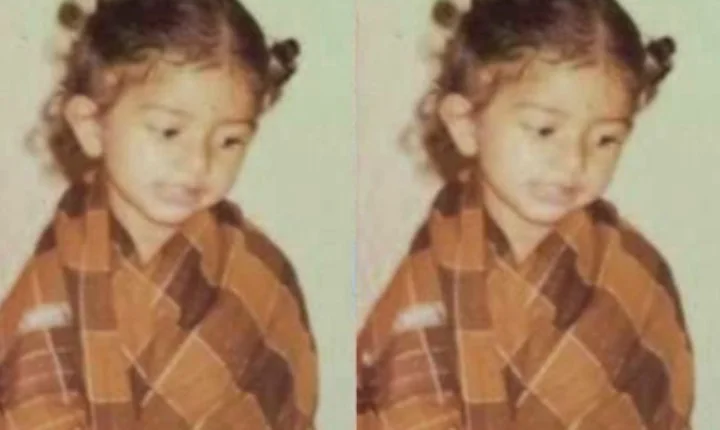 இந்த போட்டோவுல இருக்குற பாப்பா தான் இப்போ பிரபல ஹீரோயின்!