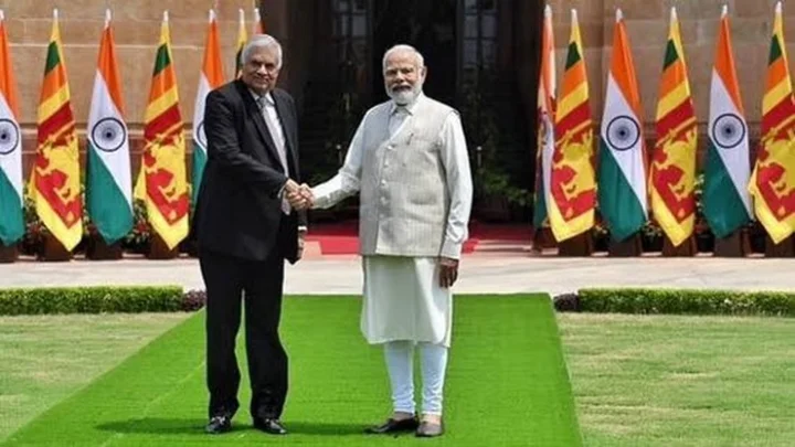 ranil vikramasinke - modi