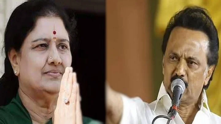 sasikala- mk stalin