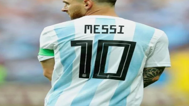 messi jersey 10
