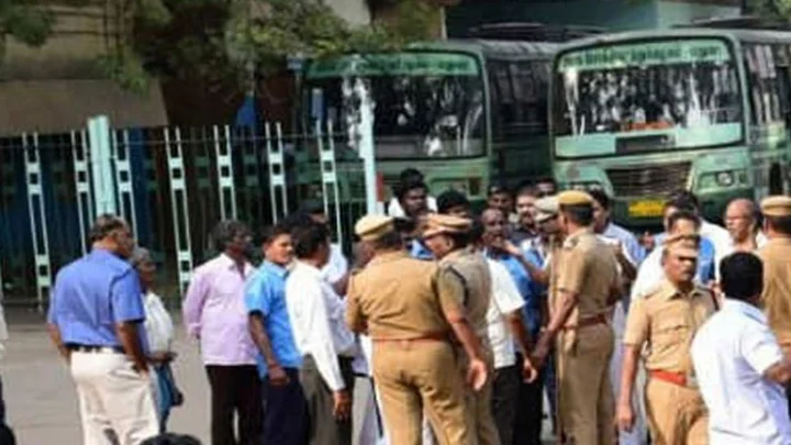 tnstc transport strike