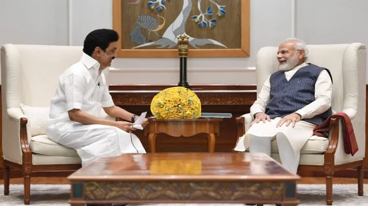 Modi Stalin Meet