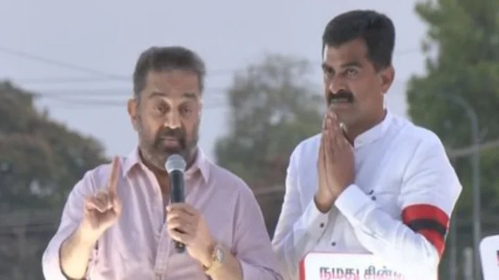 Kamal Haasan and Durai Vaiko.