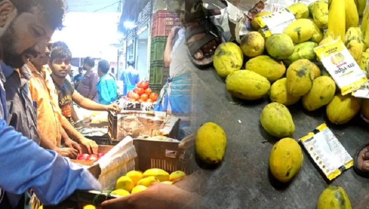 செயற்கை முறையில் பழுக்க வைக்கப்பட்ட மாம்பழங்கள்.. கோயம்பேடு வணிக வளாகத்தில் சோதனை..!
