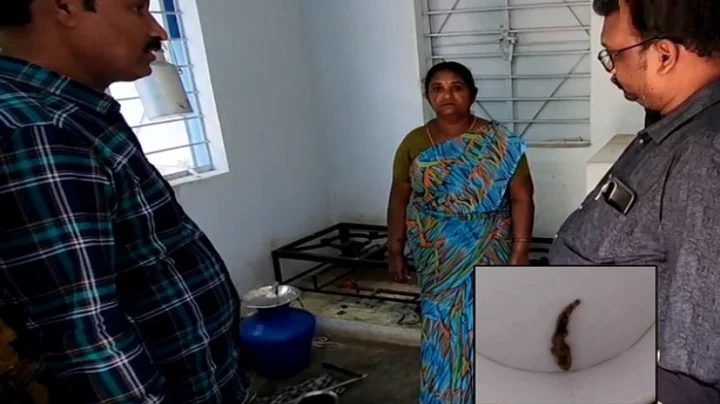 பல்லி கிடந்த உணவை சாப்பிட்ட 19 மாணவர்கள்! - தர்மபுரி தொடக்கப்பள்ளியில் அதிர்ச்சி!