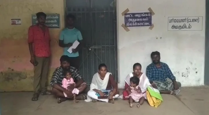 district distribution office was locked