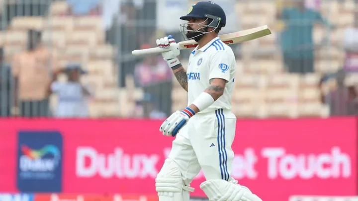 இரண்டு இன்னிங்ஸிலும் சொதப்பினாலும் சேப்பாக்கம் டெஸ்ட்டில் கோலி எட்டிய மைல்கல்!