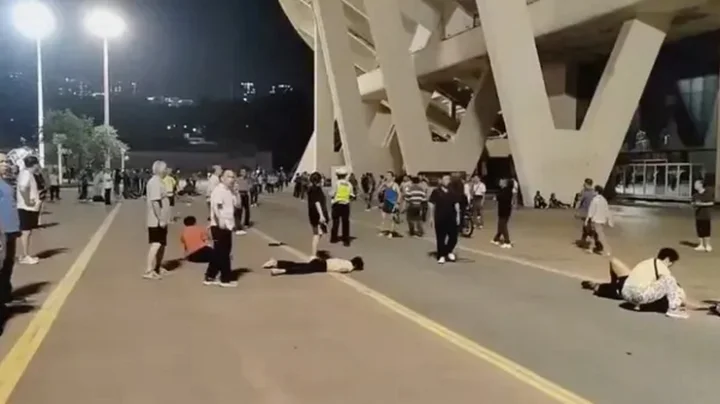 China car accident