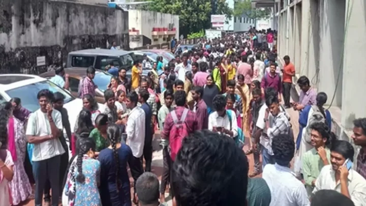 சென்னை அண்ணாசாலையில் நில அதிர்வு? தெறித்து ஓடிய மக்கள்! என்ன நடந்தது?