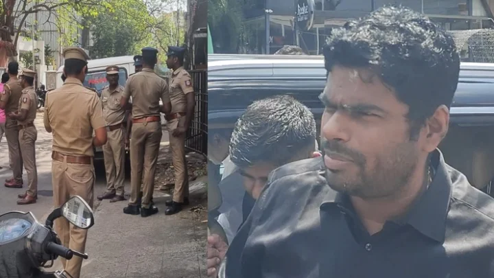 annamalai arrest