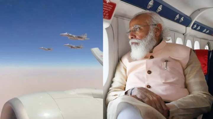 PM Modi Flight