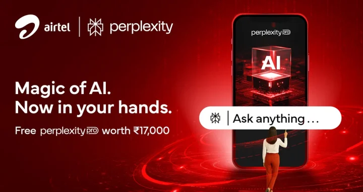 perplexity Pro airtel thanks