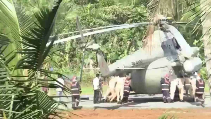 Draupadi Murmu helicopter