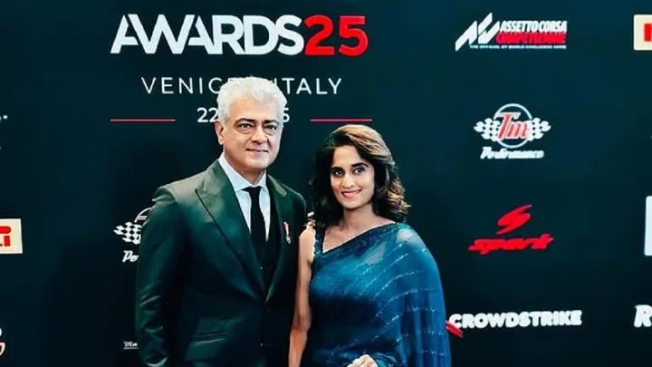 அஜித்துக்கு  'ஜென்டில்மேன் ஓட்டுநர் ஆஃப் தி இயர் 2025' விருது.. இத்தாலி செய்த கெளரவம்..