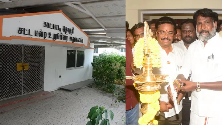 5 வருடங்களாக துரைமுருகன் பூட்டி வைத்திருந்த எம்.எல்.ஏ அலுவலம்.. இன்று சுறுசுறுப்பாக புத்தம் புது பொலிவுடன்.. இதுதாண்டா மாற்றம்..