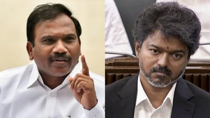 சட்டசபையில் சைலண்ட்!.. திருச்சியில் துள்ளுகிறார்!.. விஜயை தாக்கிய ஆ.ராசா!...