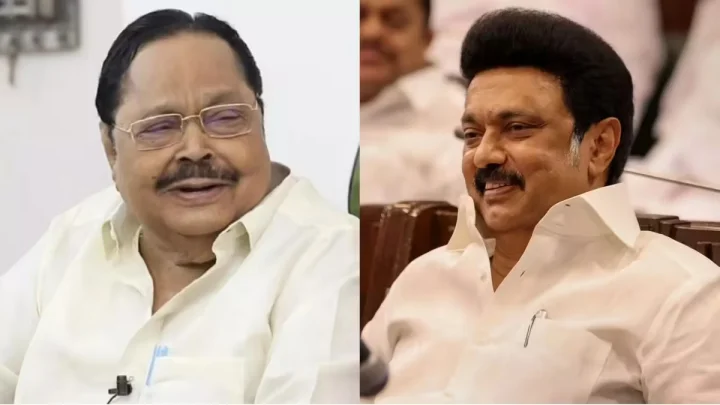 திமுக மகளிர் கூட்டம்!.. வரவேற்க ஆளில்லை.. திரும்பிச்சென்ற துரை முருகன்!..