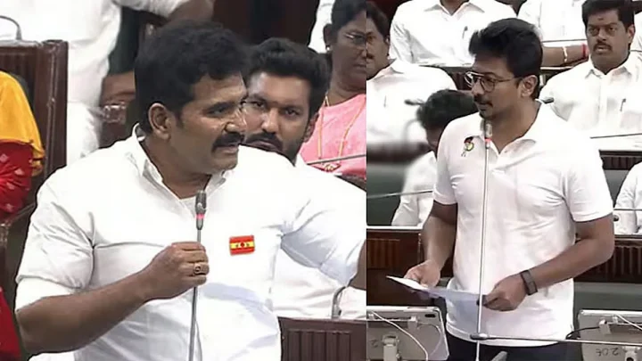 3 மணி நேரம் பாத்ரூமில் இருந்த எதிர்கட்சி தலைவர்னு சொல்லவா!.. சட்டசபையில் நிர்மல்குமார் Vs உதயநிதி மோதல்!..