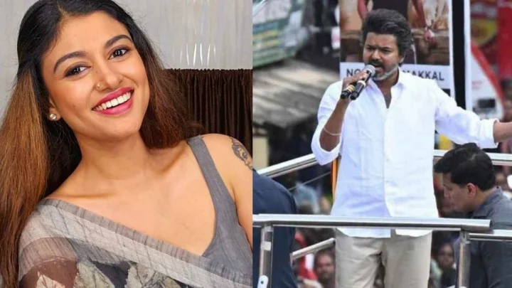 ஸ்கிரிப்ட் படிச்சிதான ஊரை ஏமாத்துறாங்க!.. தவெகவை சொல்கிறாரா ஓவியா?!....