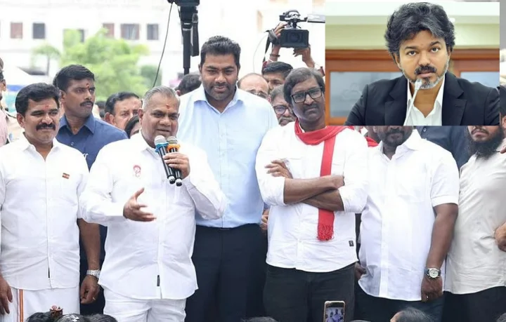 கஜானா காலி!. விஜய்க்கு தூக்கம் வரல!.. தூய்மை பணியார்களிடம் பேசிய அமைச்சர்கள்!...