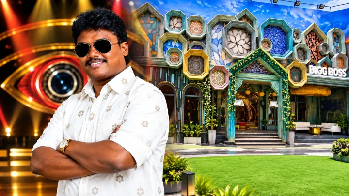 நள்ளிரவில் பிக்பாஸ் வீட்டை விட்டு வெளியேறிய பிளாக் பாண்டி
