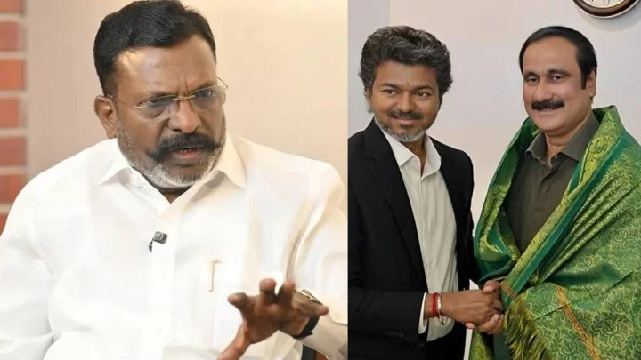 பாமக வந்தா நாங்க போயிடுவோம்!.. தவெகவுக்கு செக் வைத்த திருமாவளவன்...