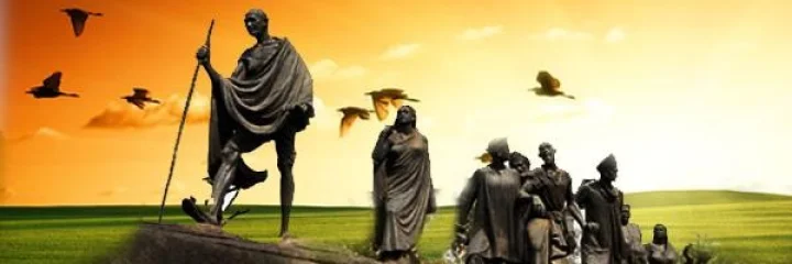 మహాత్ముడి అడుగుజాడల్లో.. 