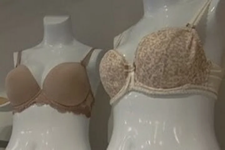 step to measure bra size