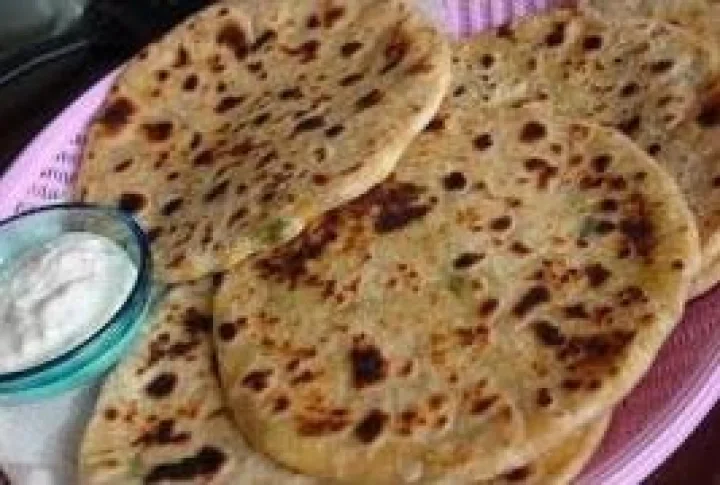ગુજરાતી રેસીપી - ભાત-પરાંઠા  